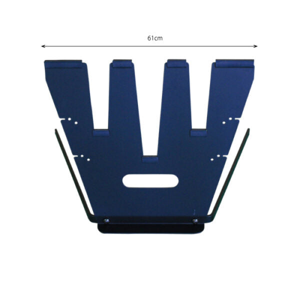 Surfboard stand compact for shortboards