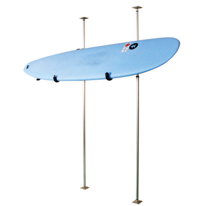 Longboard surfboard rack with movable arm set