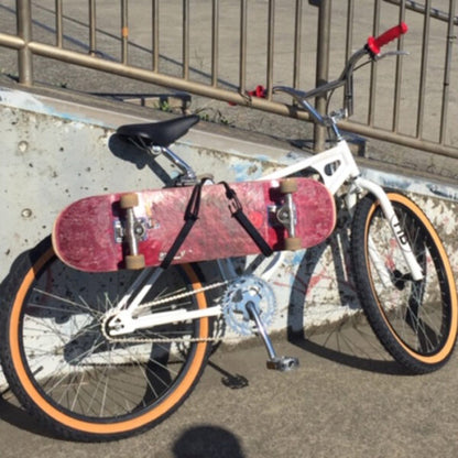 自転車用スケボーキャリアセット