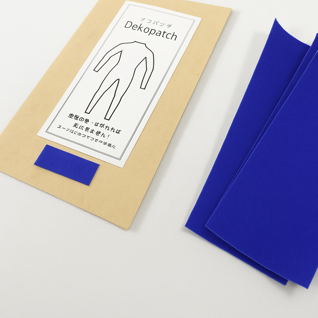 ウェットスーツがで アイロン修理できるデコパッチ