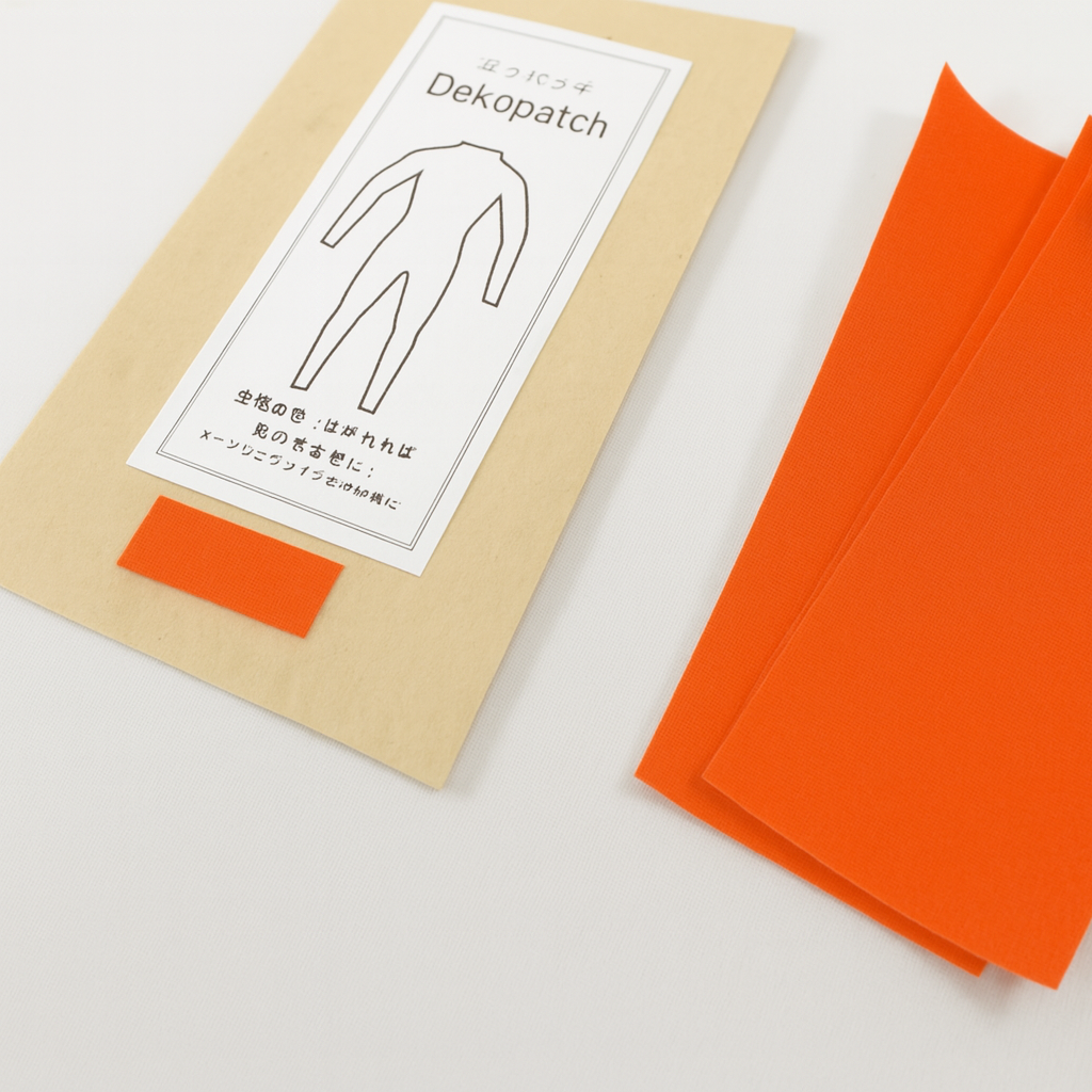 ウェットスーツがで アイロン修理できるデコパッチ