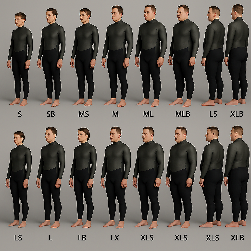 Long Sleeve Spring 3/3mm Back Zip