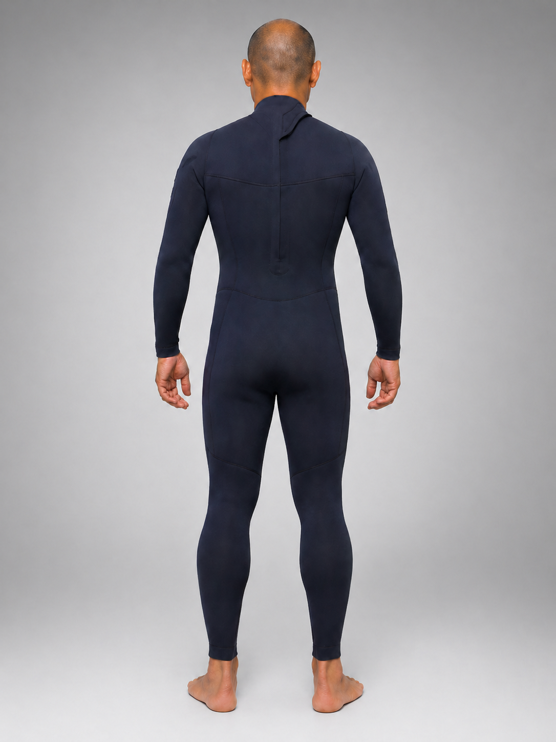Brushed Rubber Semi-Dry Fully Back Zip Wetsuit 3/3mm 