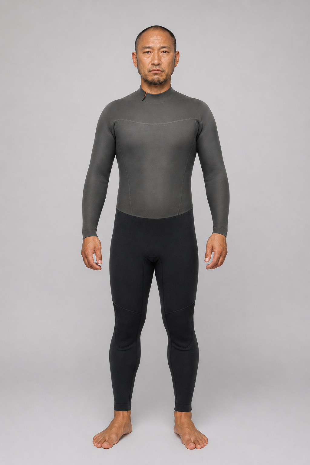 Rubber full suit back zip 3/3mm