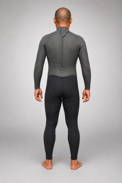 Rubber full suit back zip 3/3mm