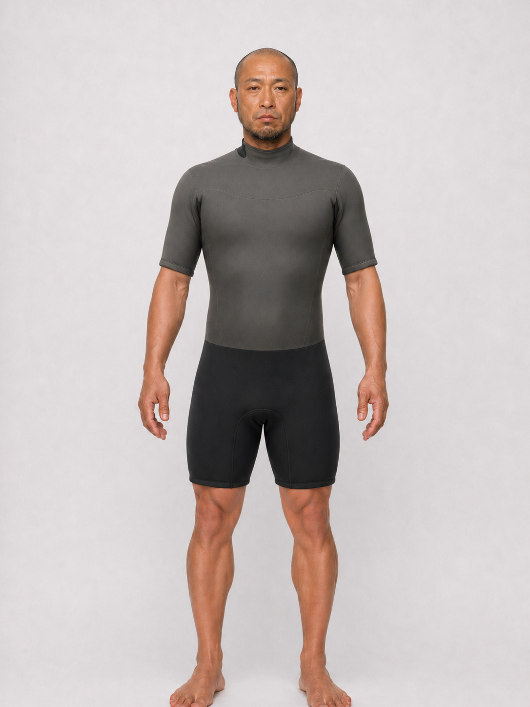 Short Sleeve Spring 2/2mm Back Zip