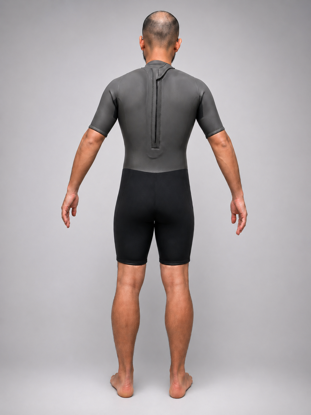 Short Sleeve Spring 2/2mm Back Zip