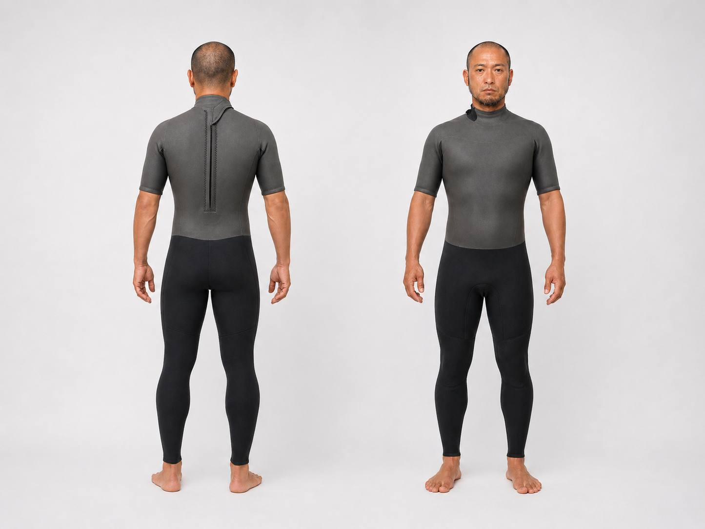 Rubber Seagull Back Zip 3/2mm