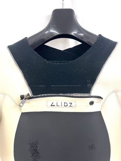 中古ウェットスーツ /3mmflapzip/ullsuits/サイズ《メンズSnoah》サーフィン専用/グライズ/ホワイト/secondnopp156