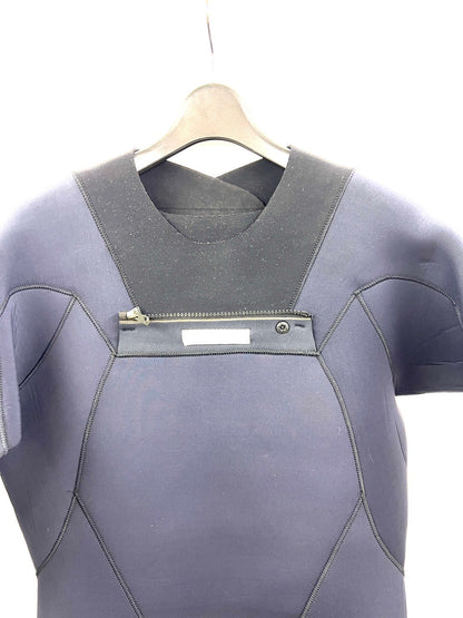 中古ウェットスーツ / 3/3mmflapzip/ fullsuits /サイズ《メンズＬspcialJUNBOO》サーフィン専用/グライズ/シルバー/secondnopp161