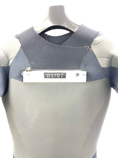 Used wetsuits / 3mm flap zip brushed fullsuits / size {Men's Snoah} surfing only / Glides / silver flap / secondnopp155