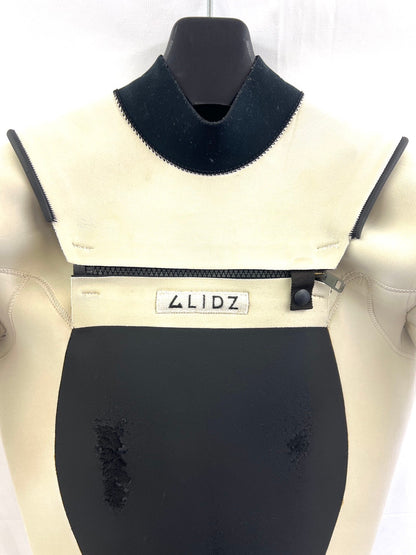 中古ウェットスーツ /3mmflapzip/ullsuits/サイズ《メンズSnoah》サーフィン専用/グライズ/ホワイト/secondnopp156