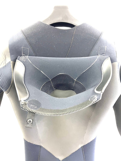 Used wetsuits / 3mm flap zip brushed fullsuits / size {Men's Snoah} surfing only / Glides / silver flap / secondnopp155