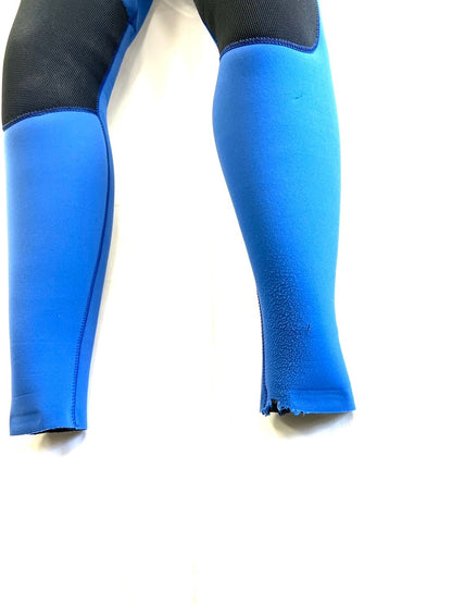 中古ウェットスーツ /2mmflapzip/fullsuits/サイズ《メンズSnoah》サーフィン専用/グライズ/ロイヤル/secondnopp158 