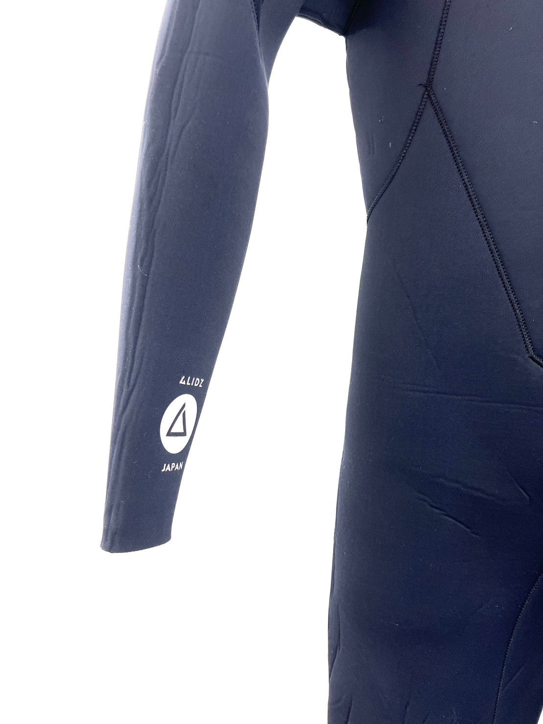 中古ウェットスーツ / 3/3mmflapzip/ fullsuits /サイズ《メンズＬspcialJUNBOO》サーフィン専用/グライズ/シルバー/secondnopp161