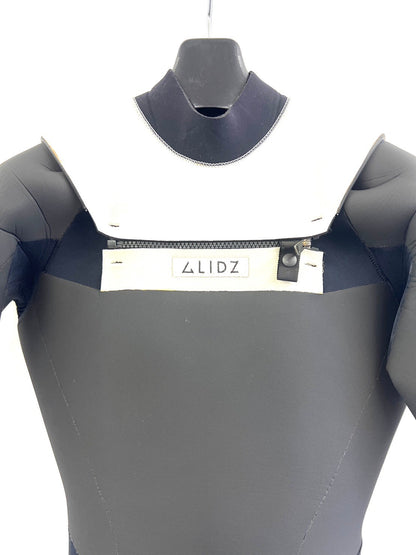 中古ウェットスーツ / 5/3mmflapzip/ seagull//サイズ《メンズSnoah》サーフィン専用/グライズ/シルバー/secondnopp160