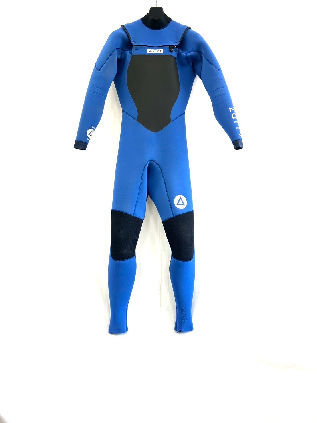 中古ウェットスーツ /2mmflapzip/fullsuits/サイズ《メンズSnoah》サーフィン専用/グライズ/ロイヤル/secondnopp158 