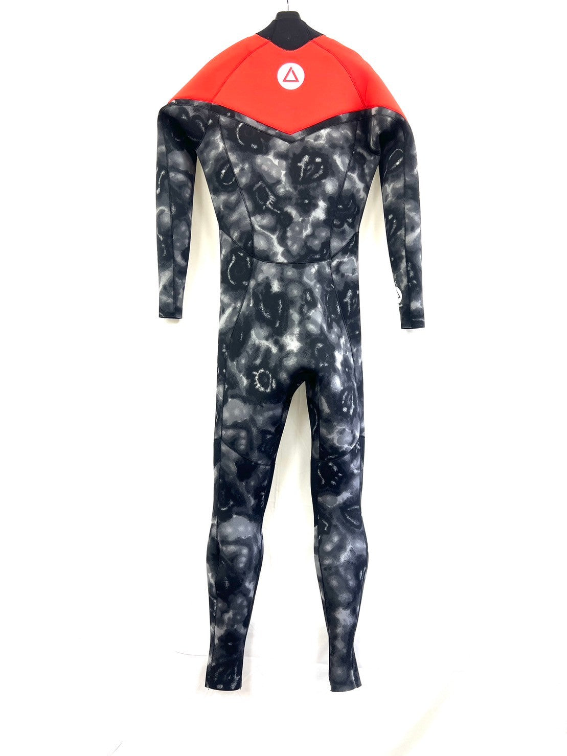 定価￥98,000→￥30,000中古ウェットスーツ /    3mmlongchestzipfullsuits/サイズ《Lspecial》サーフィン専用/グライズ/Tblackred/secondnopp173