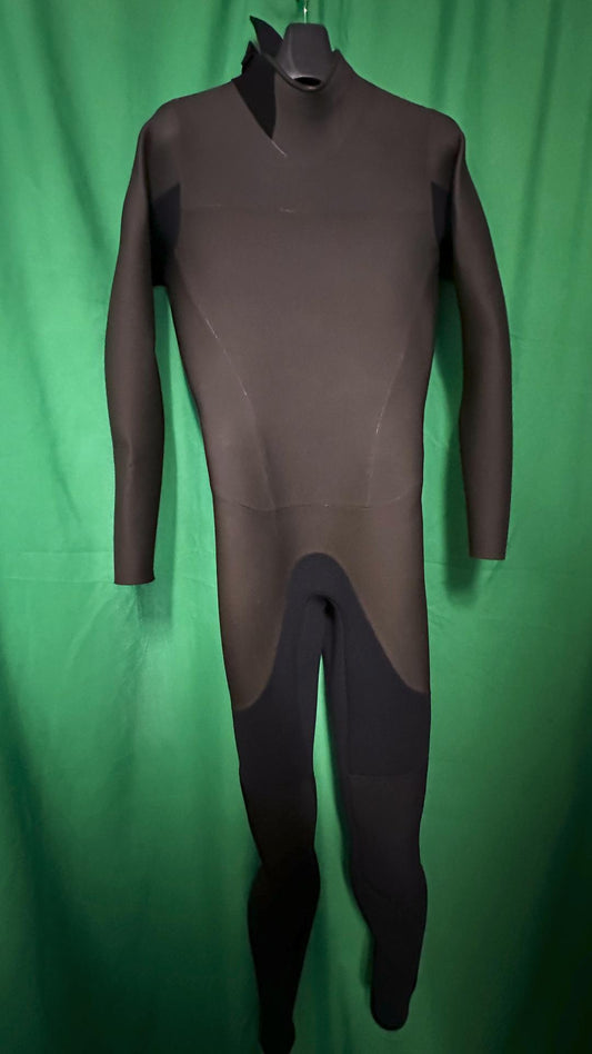 新古/GLIDZウェットスーツ（マークなし）/2023FWモデル/3mm×3mm/ラバーフルスーツ/メンズMLS/Back zip