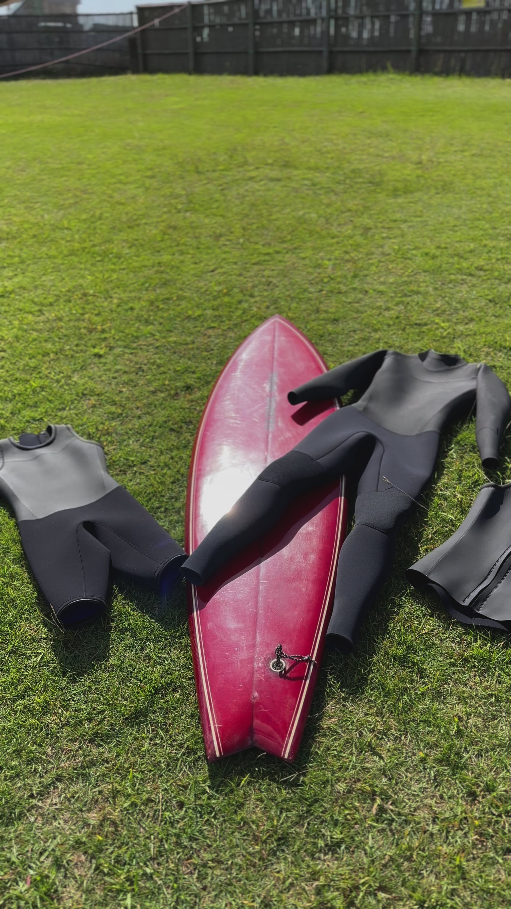 ロングチェストジップウェットスーツ 3/3mm ラバーフルスーツ｜工場